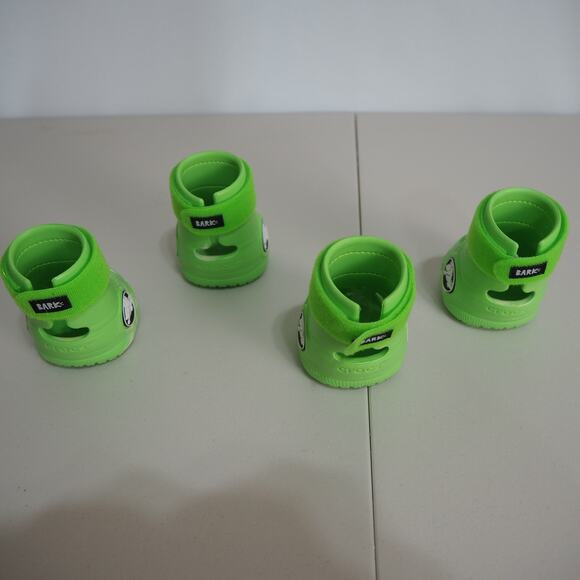 Limited‎ Edition Crocs for Dogs Boots Lime Green. Like New Crocs For Large Dogs - Picture 4 of 12